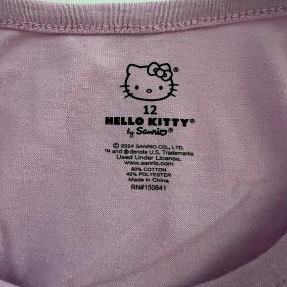 Sanrio Hello Kitty Girls Tee Size 12 - Picture 2 of 3
